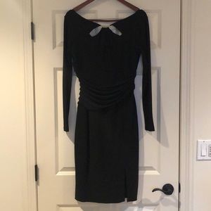 Black cocktail dress
